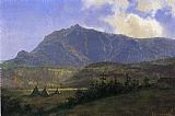 Albert Bierstadt Indian Encampment painting